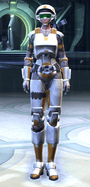 Tarisian Trooper Armor Set Outfit from Star Wars: The Old Republic.