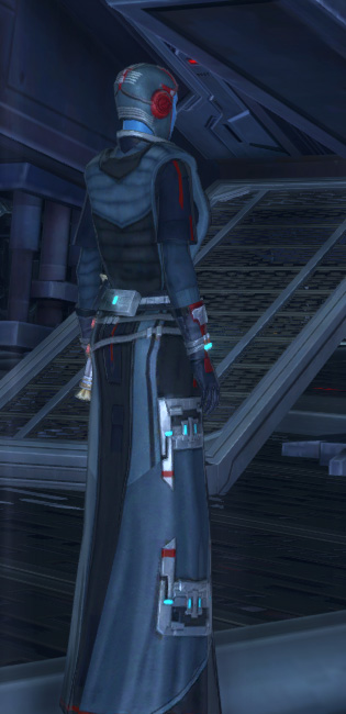 Tatooinian Inquisitor Armor Set player-view from Star Wars: The Old Republic.