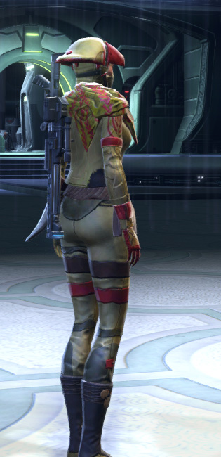 Tatooinian Smuggler Armor Set player-view from Star Wars: The Old Republic.