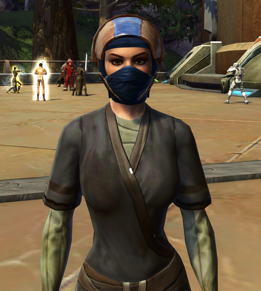 TD-03A Saboteur Headgear (Republic) Armor Set Preview from Star Wars: The Old Republic.