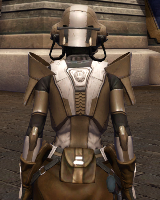 Tech Medic Armor Set Back from Star Wars: The Old Republic.