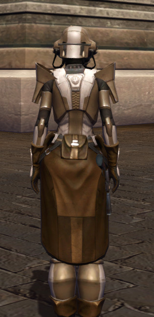 Tech Medic Armor Set player-view from Star Wars: The Old Republic.