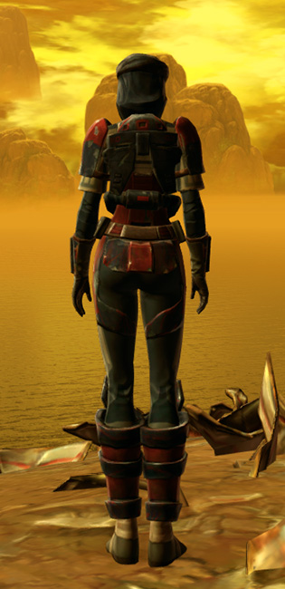 Terenthium Asylum Armor Set player-view from Star Wars: The Old Republic.