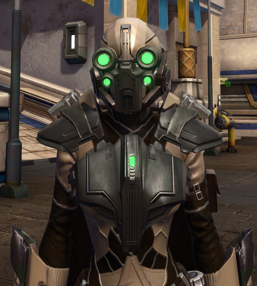 Masterwork Ancient Combat Medic Armor Set from Star Wars: The Old Republic.