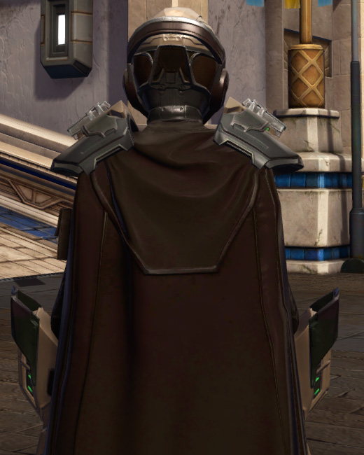 The Victor Armor Set Back from Star Wars: The Old Republic.