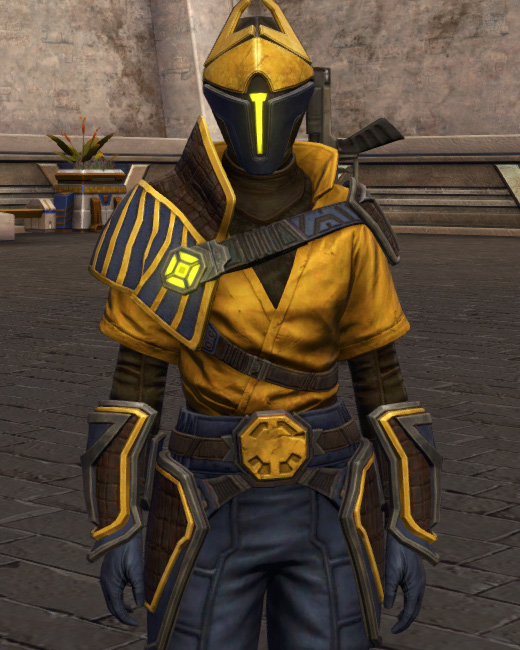 Thyrsian Fitted (Dyeable) Armor Set Preview from Star Wars: The Old Republic.