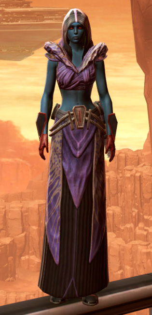 Traditional Brocart Armor Set Outfit from Star Wars: The Old Republic.