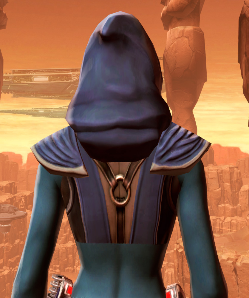 Traditional Demicot Armor Set detailed back view from Star Wars: The Old Republic.