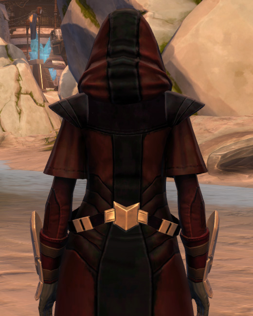 Trimantium Jacket Armor Set Back from Star Wars: The Old Republic.