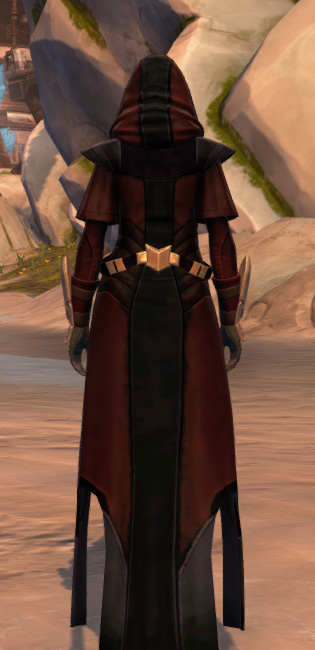 Trimantium Jacket Armor Set player-view from Star Wars: The Old Republic.