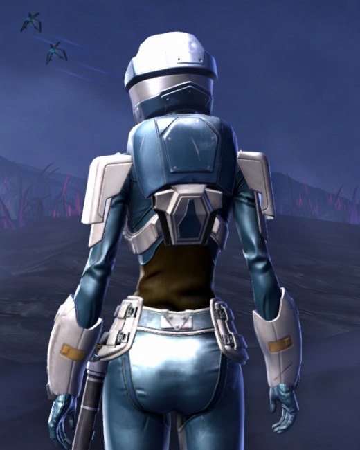 Umbaran Guardian Armor Set Back from Star Wars: The Old Republic.
