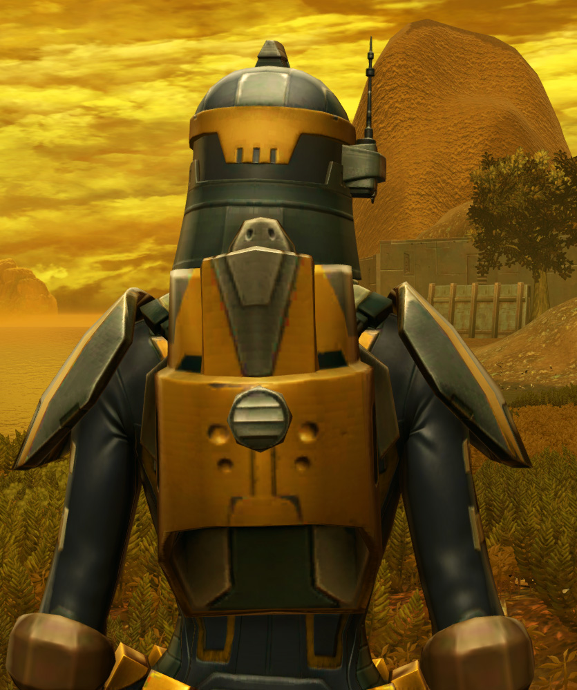 Underwater Explorer Armor Set detailed back view from Star Wars: The Old Republic.