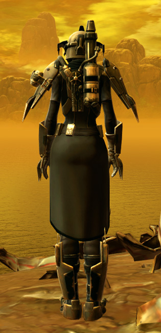 Vandinite Asylum Armor Set player-view from Star Wars: The Old Republic.