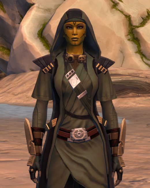 Veda Cloth Body Armor Armor Set Preview from Star Wars: The Old Republic.