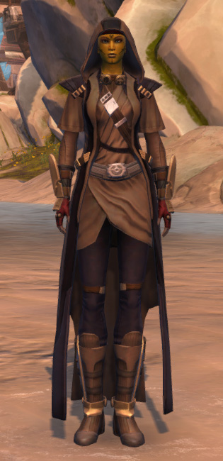 Veda Cloth Vestments Armor Set Outfit from Star Wars: The Old Republic.