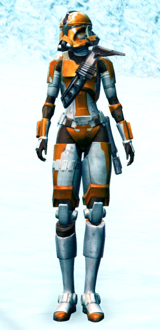 Veteran Infantry Armor Set Outfit from Star Wars: The Old Republic.