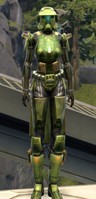 Veteran Ranger Armor Set Outfit from Star Wars: The Old Republic.
