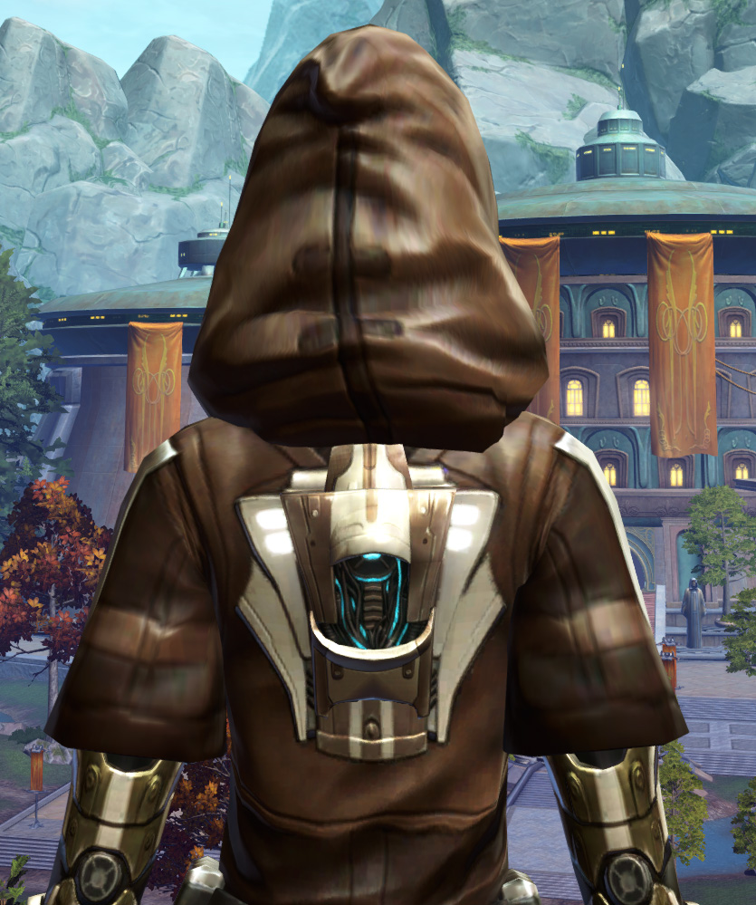 Vine-silk Aegis Armor Set detailed back view from Star Wars: The Old Republic.