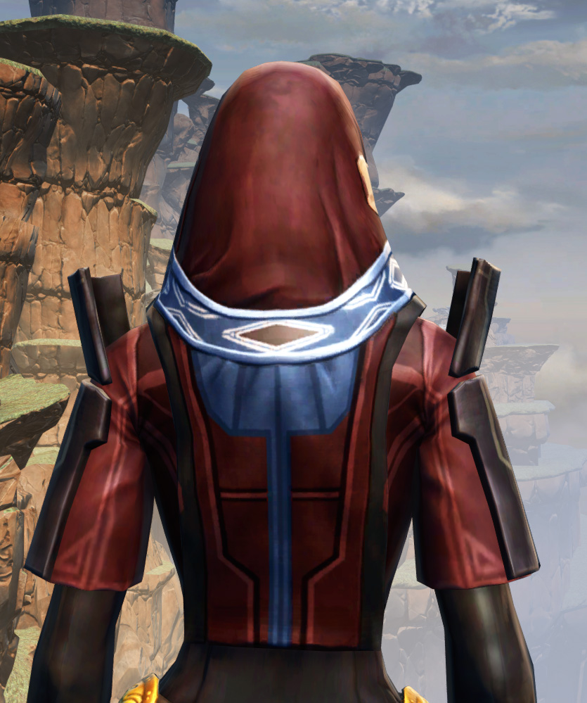 Voss Ambassador Armor Set detailed back view from Star Wars: The Old Republic.