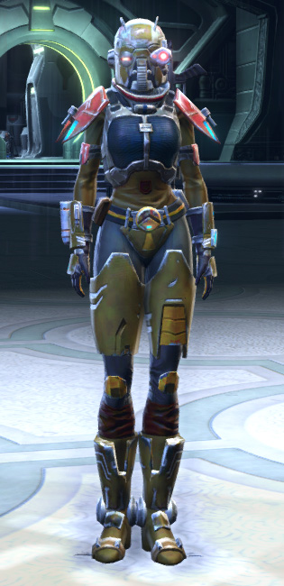 Voss Bounty Hunter Armor Set Outfit from Star Wars: The Old Republic.