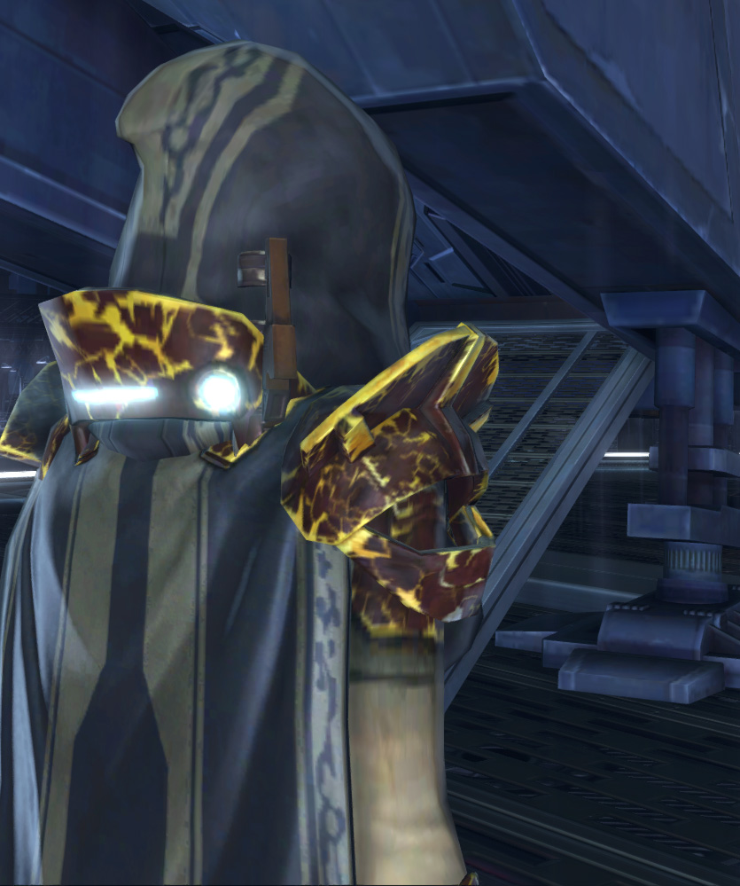 Voss Knight Armor Set detailed back view from Star Wars: The Old Republic.