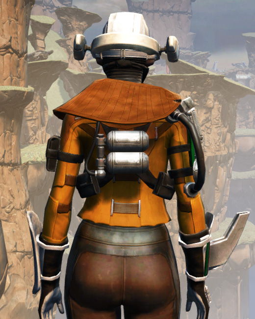 War Hero Enforcer (Rated) Armor Set Back from Star Wars: The Old Republic.