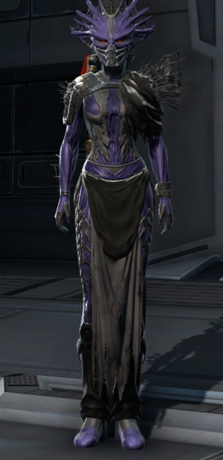 War Hero Force-Mystic (Rated) Armor Set Outfit from Star Wars: The Old Republic.