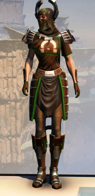 War Hero Force-Master Armor Set Outfit from Star Wars: The Old Republic.