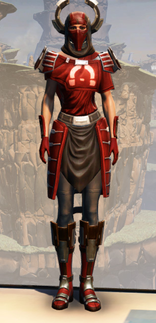 War Hero Survivor (Rated) Armor Set Outfit from Star Wars: The Old Republic.