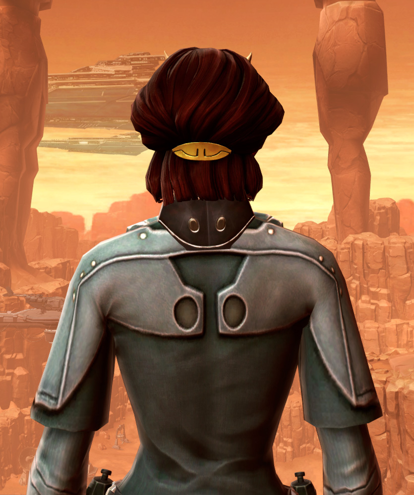 Warrior Armor Set detailed back view from Star Wars: The Old Republic.