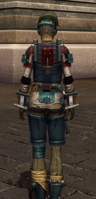 Woads Instinct Armor Set player-view from Star Wars: The Old Republic.