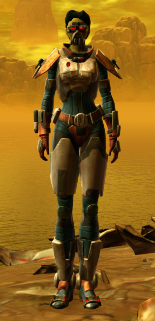 Xonolite Asylum Armor Set Outfit from Star Wars: The Old Republic.