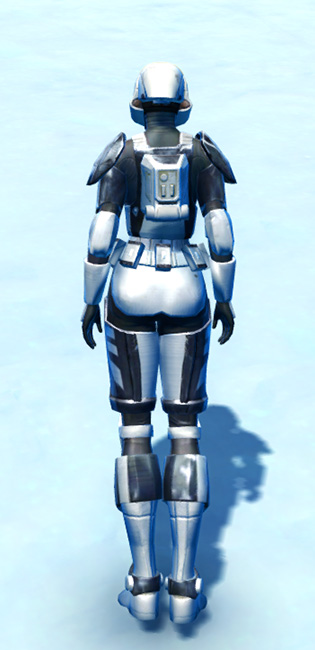 Xonolite Asylum Armor Set player-view from Star Wars: The Old Republic.