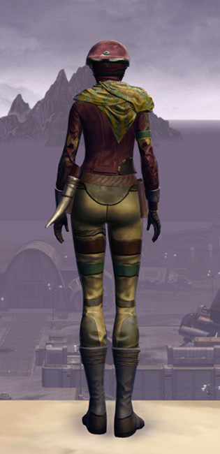 Xonolite Onslaught Armor Set player-view from Star Wars: The Old Republic.