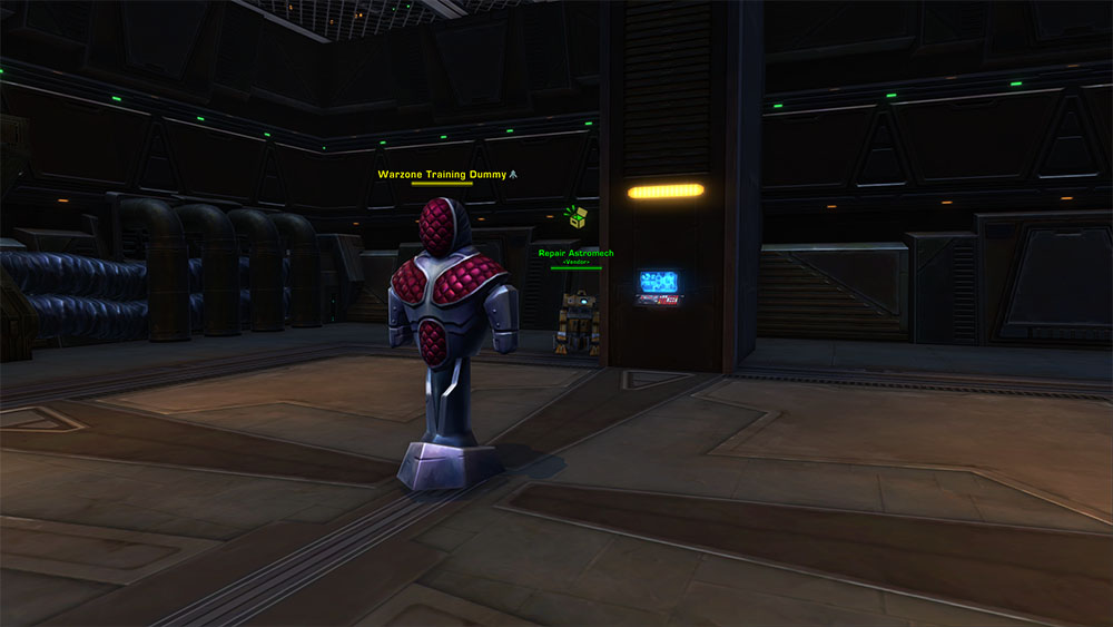 Training Dummy Locations in SWTOR