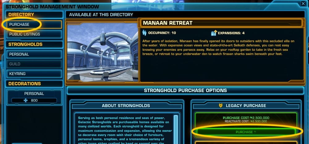 Stronghold Starter Guide | SWTOR Strongholds