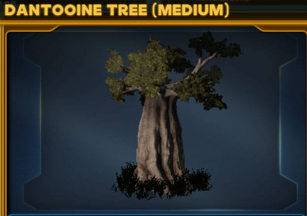 Dantooine Tree (Medium)