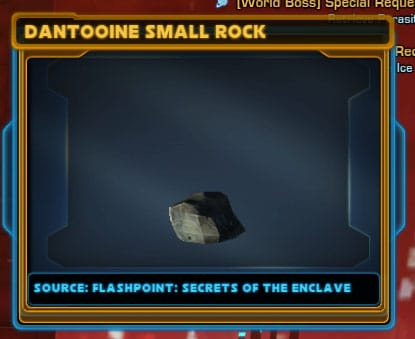Dantooine Small Rock