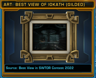 Art: Best View of Iokath (Gilded)