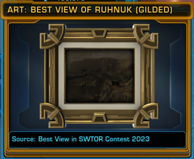 Art: Best View of Ruhnuk (Gilded)
