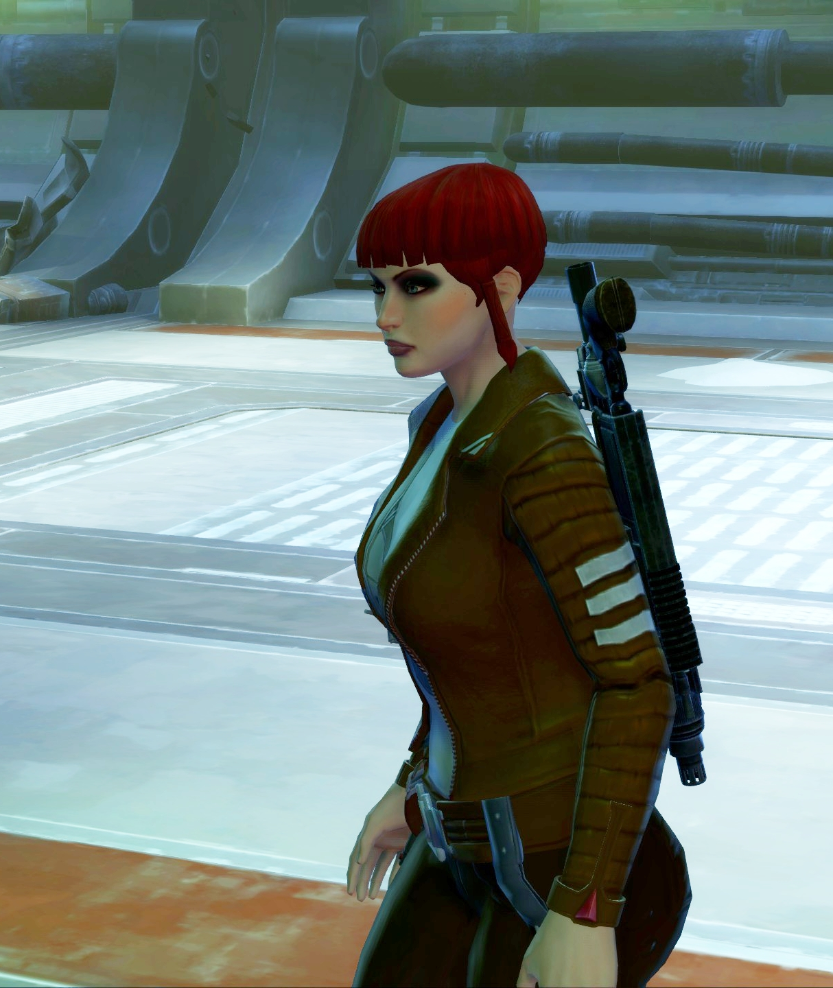 Feylara Raed - red and ready.