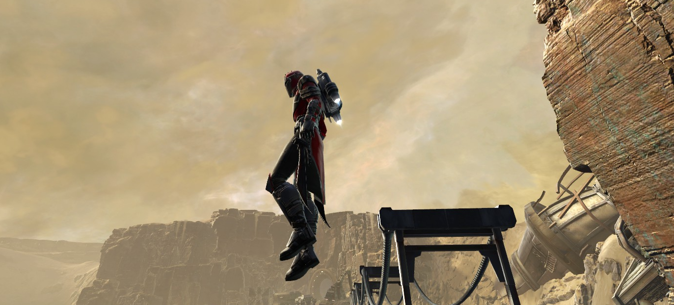 Mount - Mandalorian Heavy Jetpack.