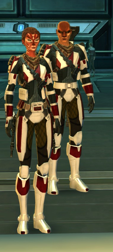 Havoc Squad teammates Lieutenant Jirun Nhar and Sergeant Aric Jorgan