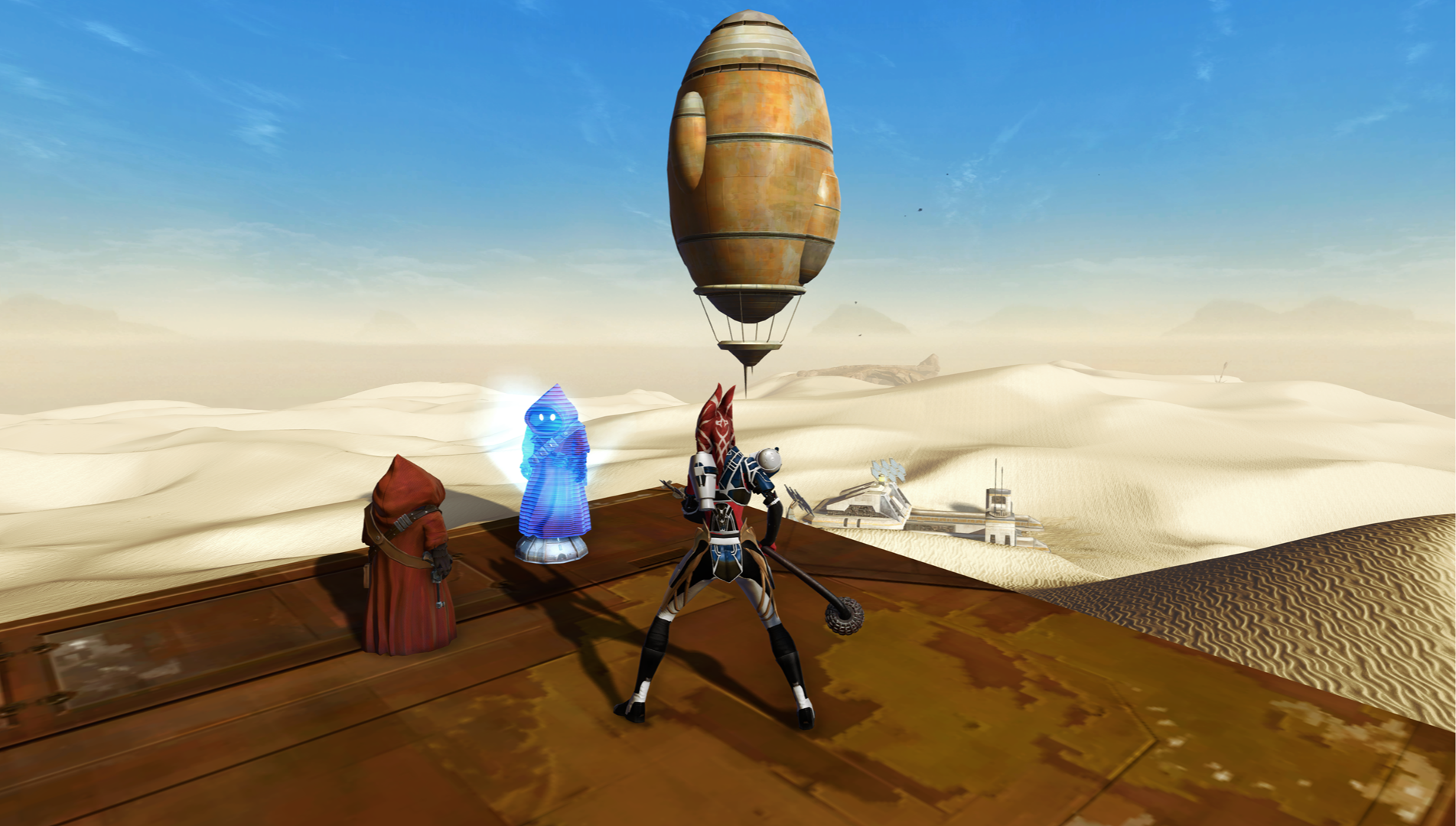 The outfit really shows off some underlying cobalt blues in the chest piece.