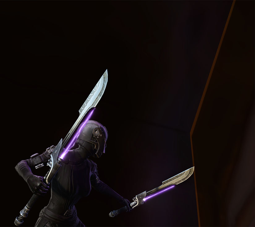 High quality screenshots of the Dark Honor Guard's Curved Vibrosword i...