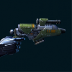 Elite War Hero Supercommando's Blaster Pistol